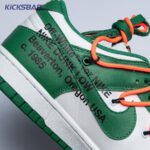 Off-White x Dunk Low 'Pine Green' Unisex - Image 14