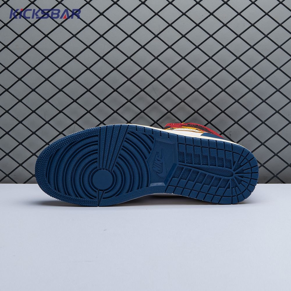 Jordan 1 Retro High Union Los Angeles Blue Toe Men's - Image 5