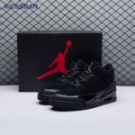 Jordan 3 Retro Black Cat (2025) CT8532-001 Unisex