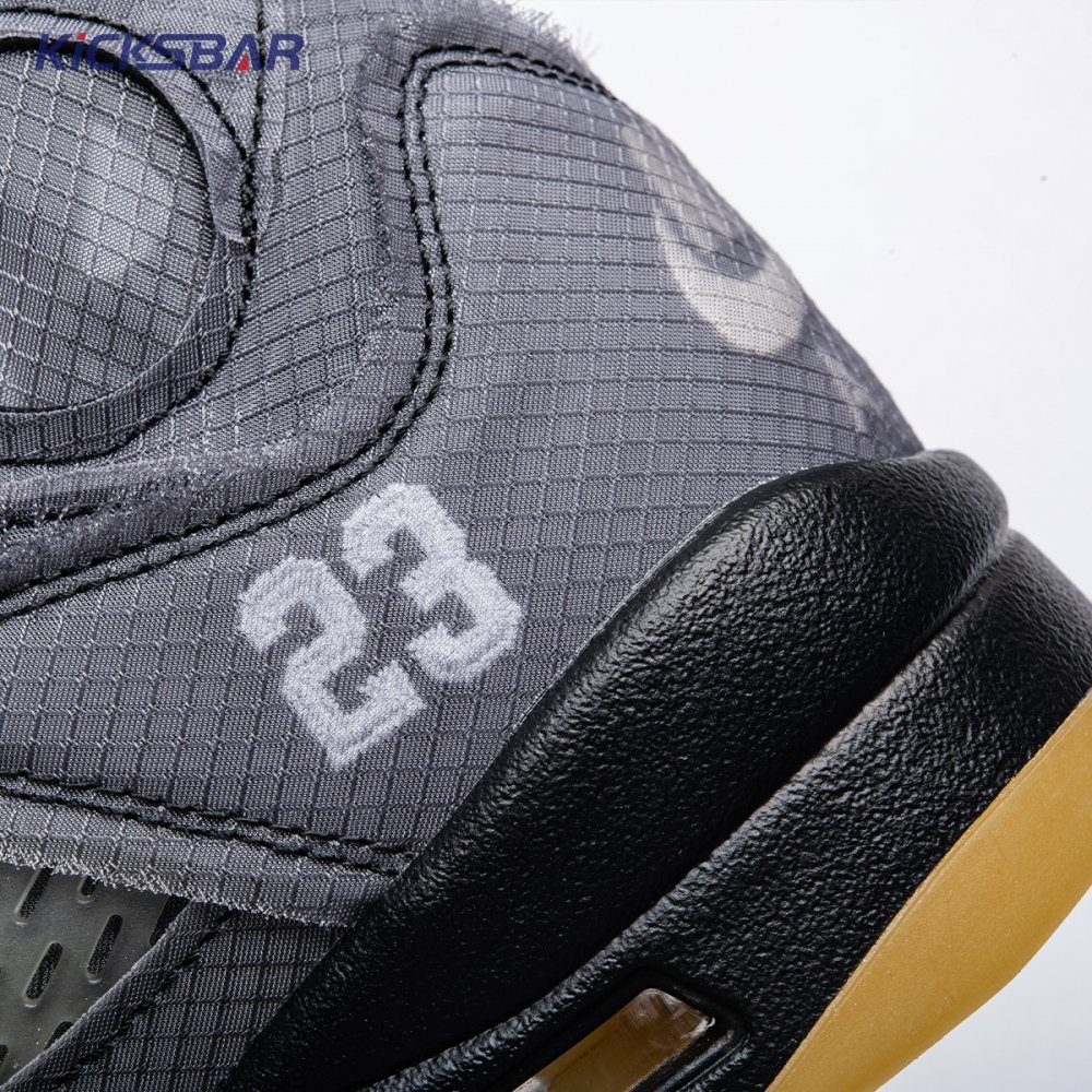 Off-White x Air Jordan 5 Retro SP Muslin Unisex - Image 12