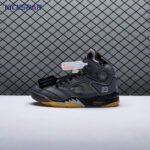 Off-White x Air Jordan 5 Retro SP Muslin Unisex - Image 3
