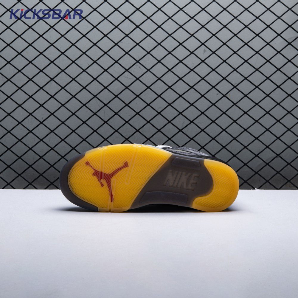 Off-White x Air Jordan 5 Retro SP Muslin Unisex - Image 5