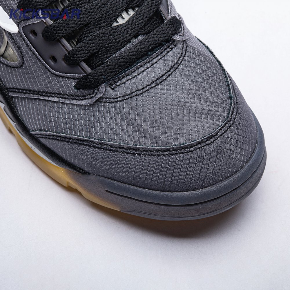 Off-White x Air Jordan 5 Retro SP Muslin Unisex - Image 8