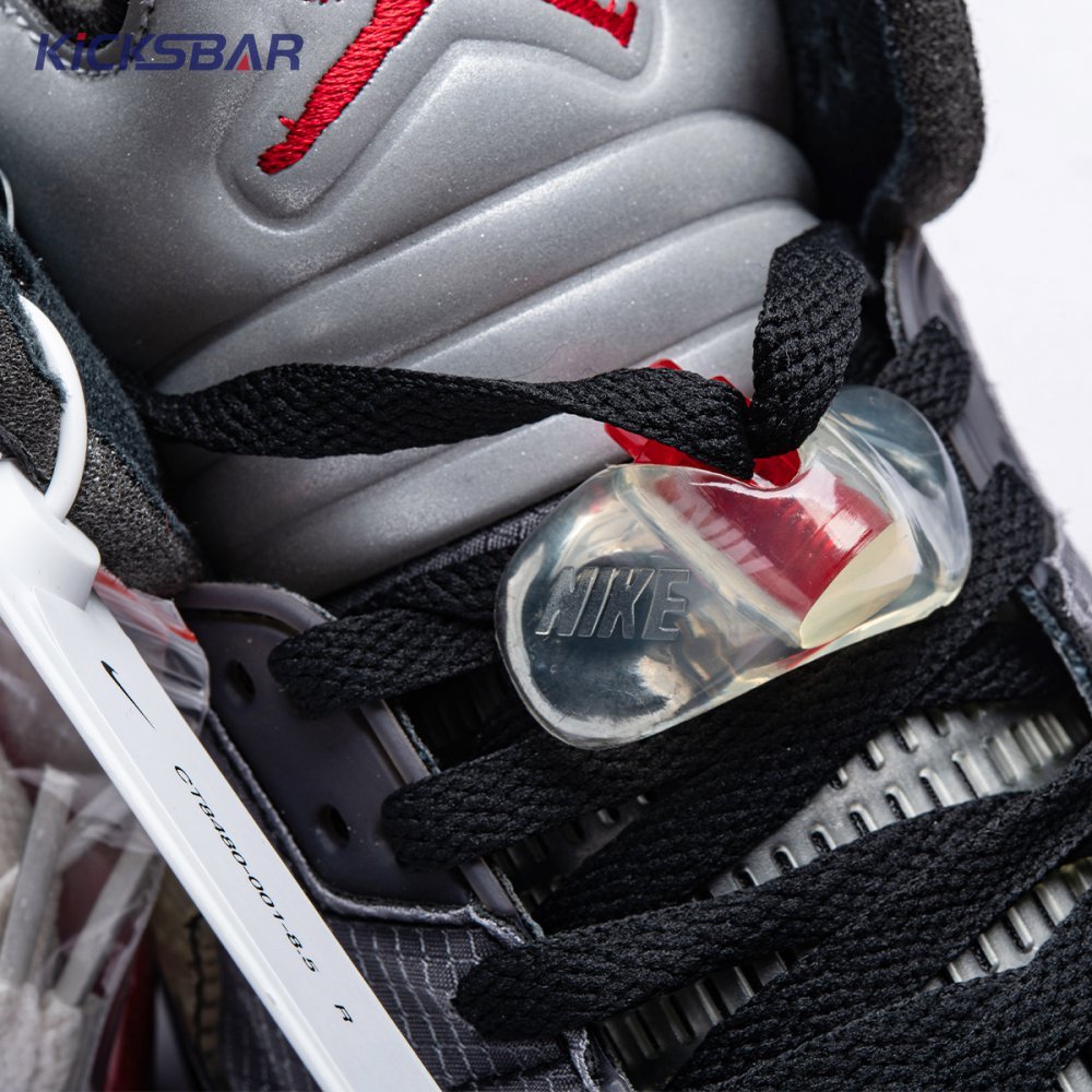 Off-White x Air Jordan 5 Retro SP Muslin Unisex - Image 9