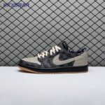 Jordan 1 Low x VL Grey and Black DZ2505-001 Men's - Image 2