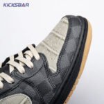 Jordan 1 Low x VL Grey and Black DZ2505-001 Men's - Image 9