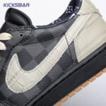 Jordan 1 Low x VL Grey and Black DZ2505-001 Men's - Image 10