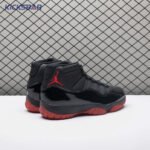 Air Jordan 11 Black Red 378037-326 Men's - Image 8
