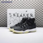 Jordan 11 Retro Black Barely Volt IB1378-001 Unisex