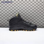 Air Jordan 10 Black Yellow HJ6779-001 Men's - Image 5