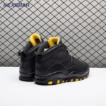 Air Jordan 10 Black Yellow HJ6779-001 Men's - Image 8